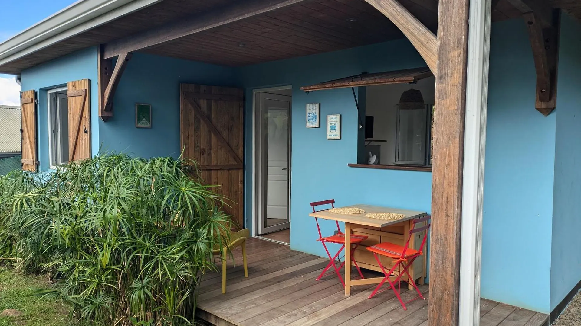 بيت للعطل Bungalow Waves Vue Mer Avec Parking Prive Gallochat مارتينيك
